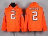 Nike Nike Cleveland Browns 2 Manziel orange nfl Hooded Sweatshirt