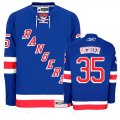 NHL New York Rangers #35 Richter Leetch Blue Jersey