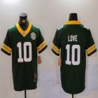 Packers #10 Jordan Love Green Nike Vapor F.U.S.E. Limited Jersey-BD 01