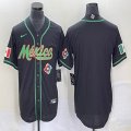 2023 World Cup Mexico blank black new majestic MLB baseball Jerseys-BD 58