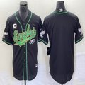 Nike Philadelphia Eagles blank black baseball jerseys Joint name-BD 06