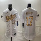 MLB All-Star Nike Los Angeles Dodgers #17 Shohei Ohtani white Flexbase Authentic Collection Jersey-BD 03