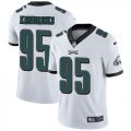 Nike Philadelphia Eagles #95 Mychal Kendricks white Color Rush Limited Jersey