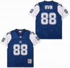 Dallas Cowboys #88 Michael Irvin Throwback Blue White NFL Jersey