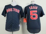 Boston Red Sox #5 Allen Craig blue MLB Jerseys