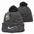 2024 Nike black Sport Cuffed Knit Hats 01