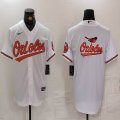 Nike Baltimore Orioles blank white majestic MLB Baseball jerseys-BD 02