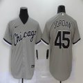 Nike Chicago White Sox #45 Michael Jordan gray majestic baseball Jersey