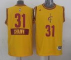 2014 Cleveland Cavaliers #31 Shawn Marion yellow NBA Christmas Jerseys