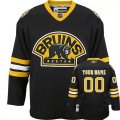 Reebok Boston Bruins Customized Black Third Authentic Man NHL Jersey