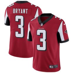 Nike Atlanta Falcons #3 Bryant red color Rush Limited Jersey