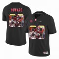 Custom Alabama Crimson Tide #88 O.J. Howard black College Color Rush Limited Jerseys