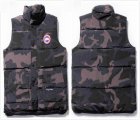 Men Canada Christmas Gift Winter Outdoor Warm Goose Down Vest Jacket cotton vests -Camo