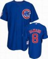 Chicago Cubs Andre Dawson 8# blue MLB Jersey