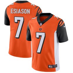 Nike Cincinnati Bengals #7 Boomer Esiason orange Color Rush Limited Jersey