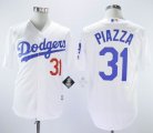 Los Angeles Dodgers #31 Mike Piazza what majestic baseball jersey