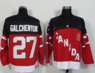 Team Canada #27 Calchenyuk red 100th Anniversary Stitched NHL Jerseys