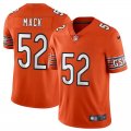 Nike Bears #52 Khalil Mack orange Color Rush Limited Jersey