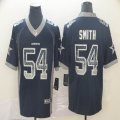 Dallas Cowboys #54 Jaylon Smith blue drift Color Rush Limited Jerseys