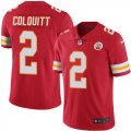 Nike Kansas City Chiefs #2 Colquitt red Color Rush Limited Jerseys