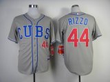 Chicago Cubs 44# RIZZO throwback gray new mlb Jersey