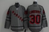 New York Rangers #30 Henrik Lundqvist Charcoal Cross Check Fashion Stitched hockey Jersey