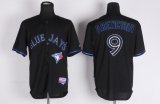 Toronto Blue Jays 9# J.P. Arencibia MLB Jerseys Black