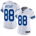 women Nike Dallas Cowboys #88 Dez Bryant white color Rush Limited Jersey