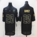 Nike Rams #20 Jalen Ramsey black Salute To Service Limited Jersey-BD