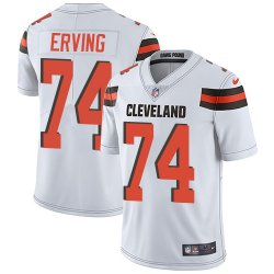 Cleveland Browns #74 Cameron Erving white Nike Color Rush Limited Jerseys