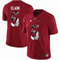 Custom Alabama Crimson Tide #5 Ronnie Clark Red College Color Rush Limited Jerseys