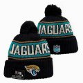 2024 Jacksonville Jaguars black green NFL Sports Cuffed Knit Hats