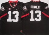 Georgia Bulldogs #13 Stetson Bennett Black College Football Jerseys-PNS