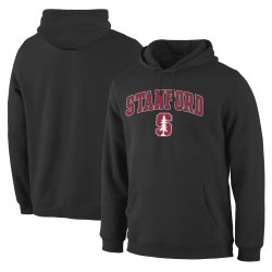 Fanatics Branded Stanford Cardinal Black Campus Pullover Hoodie