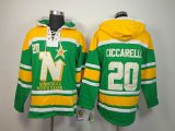 Dallas Stars #20 CICCARELLI Green NHL Hooded Sweatshirt