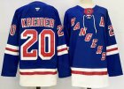 New York Rangers #20 Chris Kreider blue NHL Jerseys-PD