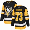 Adidas Pittsburgh Penguins #71 Johnson Black NHL Jerseys