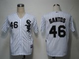 MLB Jerseys Chicago White Sox 46 Santos White