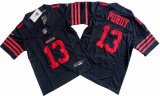 Youth San Francisco 49ers 13# Brock Purdy black Nike Vapor F.U.S.E. Limited Jersey