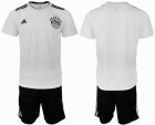 2018 World Cup Egypt team white black soccer jersey away