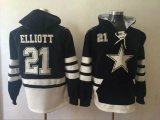 Dallas Cowboys Ezekiel Elliott #21 blue Nike NFL Hooded Sweatshirt