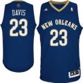 Adidas new orleans pelicans DAVIS 23 blue NBA jersey