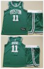 Youth Nike Boston Celtics #11 Kyrie Irving green nba suits