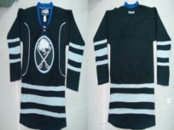 Buffalo Sabres blank black NHL Jerseys(black ice)