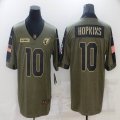 Nike Arizona Cardinals #10 DeAndre Hopkins green 2021 Salute to Service Limited Jersey