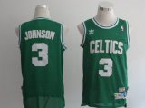 Boston Celtics JOHNSON 5# green jerseys