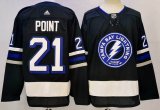 Adidas Tampa Bay Lightning #21 Brayden Point darkblue hockey jerseys-PD