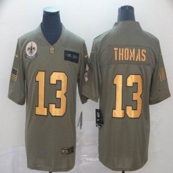 Nike Nike Saints #13 Micheal Thomas Salute to Service Retired Limited Jersey-BD 01