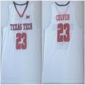 Jarrett Culver #23 Texas Tech white Raiders College Final Four Basketball Jerseys