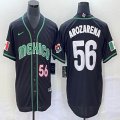 2023 World Cup Mexico #56 Randy Arozarena black majestic baseball jerseys 22